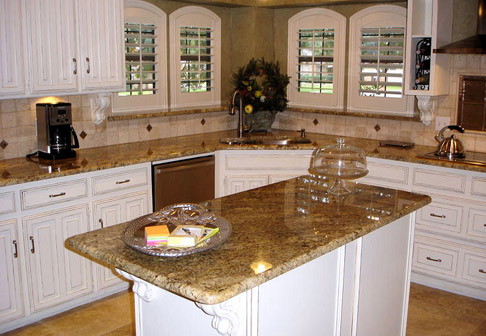 Bright cabinets after painting