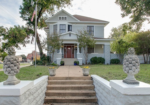 Argyle home exterior after painting