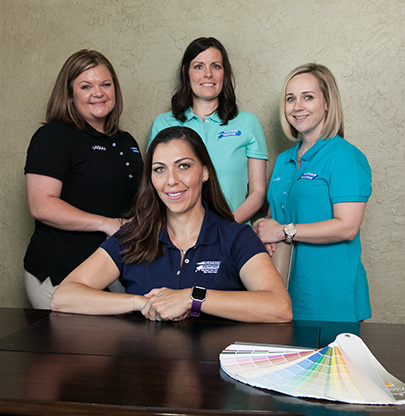 Flower Mound painter customer care team at Platinum Painting