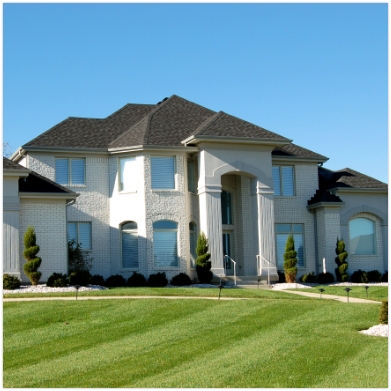 Exterior of brick home in Flower Mound by Platinum Painting