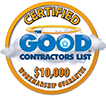 Certified Good Contractors List