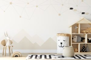 decorated child's room