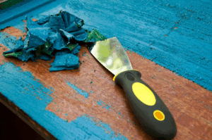 a tool used for removing older exterior paint